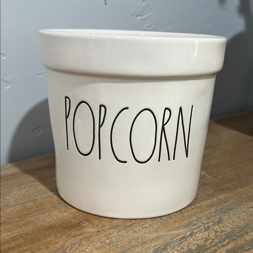 Rae Dunn White Popcorn Ceramic Bowl